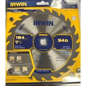 IRWIN 7-1/4-in 184 mm 24-Tooth Saw Blade